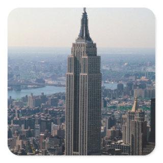 N.A., USA, New York, New York City. The Empire Square Sticker