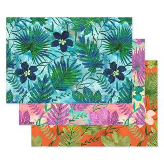Nalani Hawaiian Tropical Garden Trio  Sheets