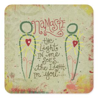 Namaste sticker