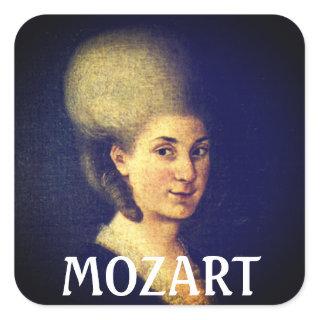 Nannerl Mozart Square Sticker