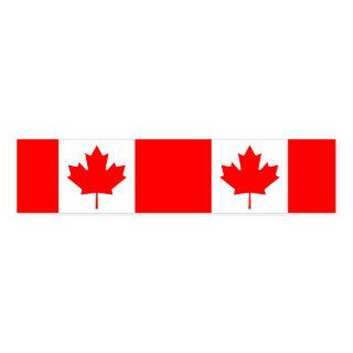 Napkin Band with flag of Canada