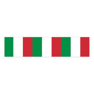 Napkin Band with flag of Italy