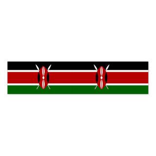 Napkin Band with flag of Kenya
