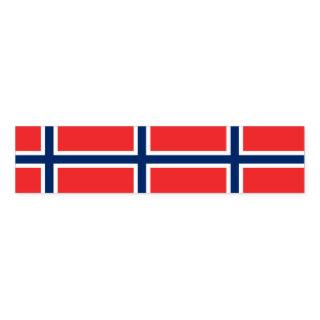 Napkin Band with flag of Norway