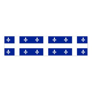 Napkin Band with flag of Quebec, Canada