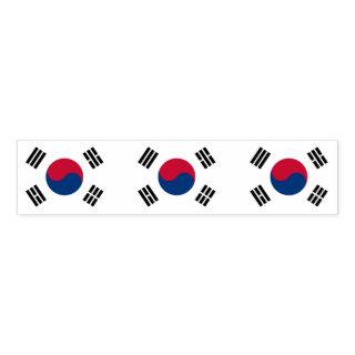 Napkin Band with flag of South Korea