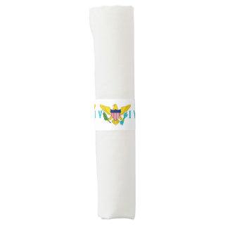 Napkin Band with flag of Virgin Island, USA