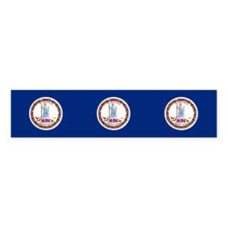 Napkin Band with flag of Virginia State, USA