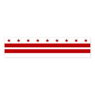 Napkin Band with flag of Washington DC, USA