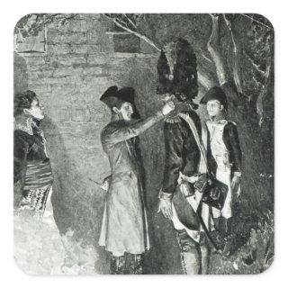 Napoleon and Coignet Square Sticker