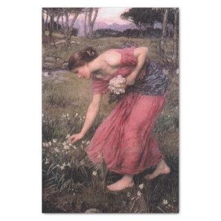 Narcissus by John William Waterhouse - 1912 Tissue Paper