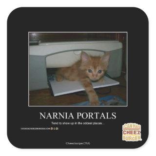 Narnia Portals Square Sticker