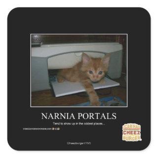 Narnia Portals Square Sticker