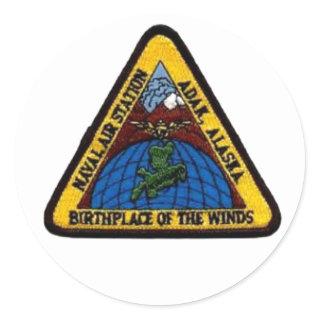 NAS Adak, Alaska Sticker "Birthplace of the Winds"