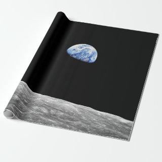 NASA Apollo 8 Earthrise Moon Lunar Orbit Photo
