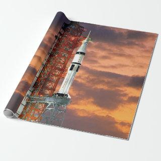 NASA Apollo Soyuz Launch Vehicle Sunrise Launchpad