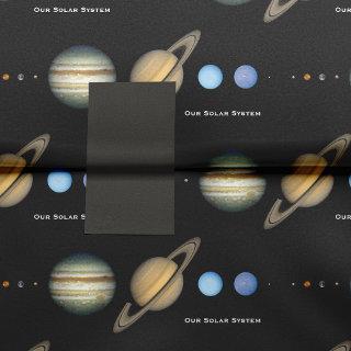 NASA Solar System Planet Sizes Chart Tissue Paper