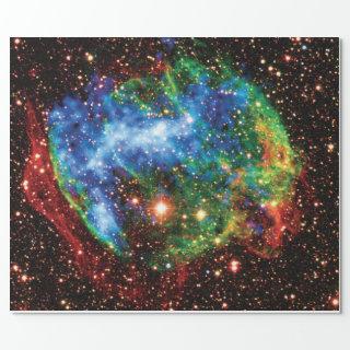 NASA Supernova Remnant W49B Gamma Ray Burst Photo