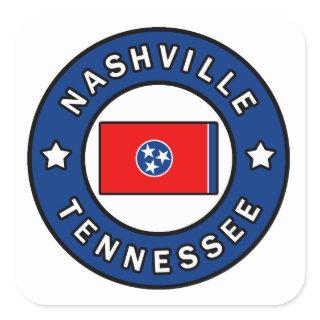 Nashville Tennessee Square Sticker