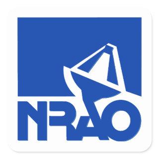 National Radio Astronomy Observatory Square Sticker