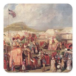 Native Princes Square Sticker