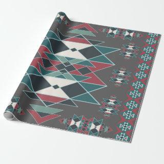 Native Southwestern Indian Art Blanket Design