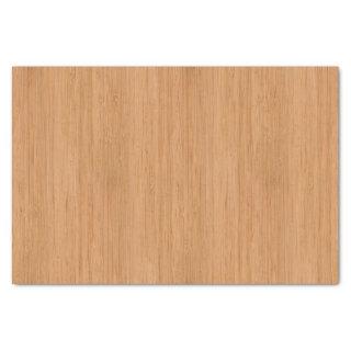 Natural Bamboo Wood Grain Look Tissue Paper