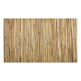 Natural Bamboo Zen Background Customized Template Rectangular Sticker