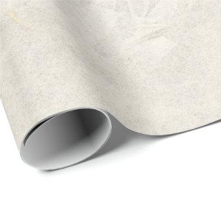 Natural Floral Kraft Earth Ivory Petals Mulberry