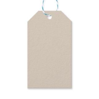 Natural Linen Solid Color Gift Tags