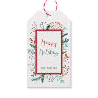 Natural Rustic Christmas Gift Tags