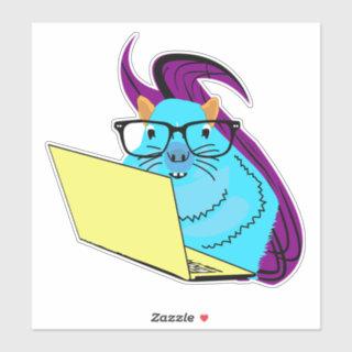 Naughty Squirrel #120 Sticker