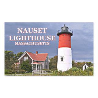 Nauset Lighthouse, Cape Cod Massachusetts Stickers
