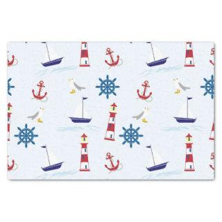 Nautical Pattern Tissue Paper