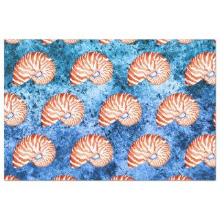 Nautical Waves Design 4 Tissue Paper