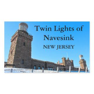 Navesink Twin Lights, New Jersey Stickers