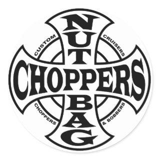 NBC CLASSIC ROUND STICKER