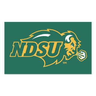 NDSU Bison Rectangular Sticker