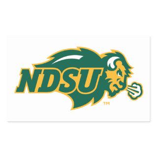 NDSU Bison Rectangular Sticker