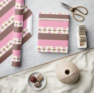 Neapolitan Ice Cream Stripe Pattern