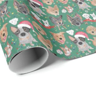 Neighborhood Dogs Christmas Green