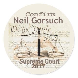 Neil GORSUCH Supreme Court Sticker