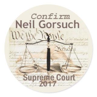 Neil GORSUCH Supreme Court Sticker