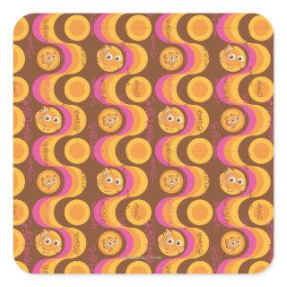 Nemo Retro Pattern Square Sticker