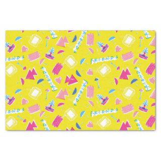 Neon FRIENDS™ Icon Pattern Tissue Paper