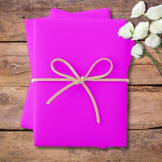 Neon Fuchsia Solid Color | Classic | Elegant  Sheets