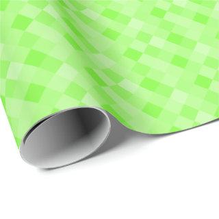 Neon green small pixelated pattern