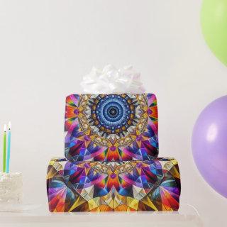 Neon Kaleidoscrope Abstract