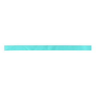 Neon Light Turquoise Colored Satin Ribbon