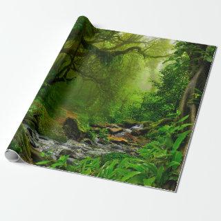 Nepal jungle with riverjungle,forest,ground,river